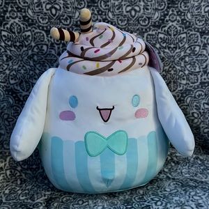 cinnamoroll squishmallow, hello kitty and friends exclusive